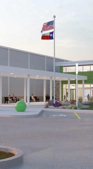 Woodsboro Elementary Exterior Rendering