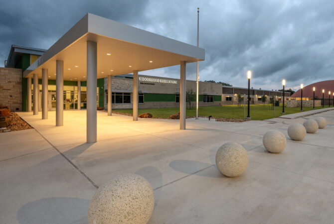 Woodsboro Elementary School for LWA Architects.
Photo by Eddie Seal